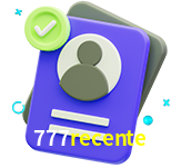 Tornar-se um membro do 777recente é muito simples