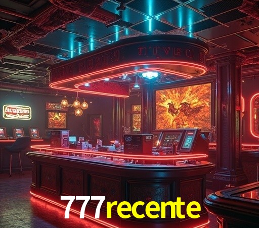 Interface moderna da plataforma 777recente